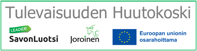 Hankkeen rahoittajien logot: SavonLuotsi Leader ry, Joroisten kunta ja Euroopan unionin osarahoittama